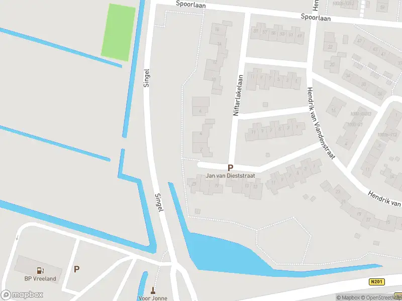 Overlastmelding Singel in Vreeland