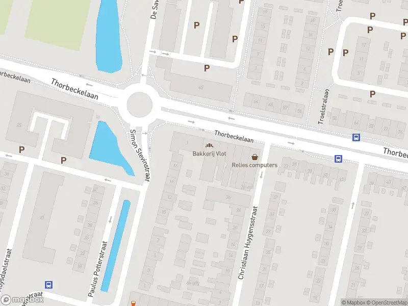 Ambulance met grote spoed naar de Thorbeckelaan in Sliedrecht