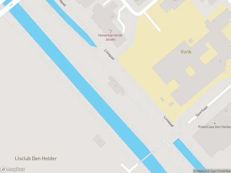 Ambulance naar de Liniepad in Den Helder