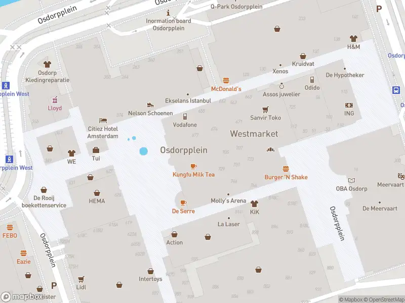 Traumahelikopter naar de Osdorpplein in Amsterdam