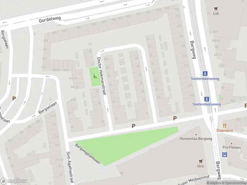 Brandweer met gepaste spoed naar de doctor Hekmanstraat in Rotterdam