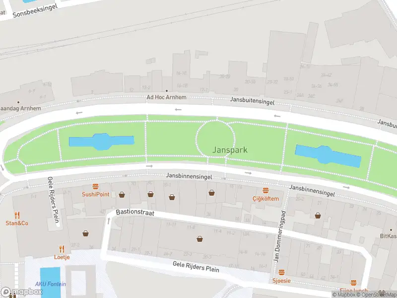 Overlastmelding Jansbuitensingel in Arnhem