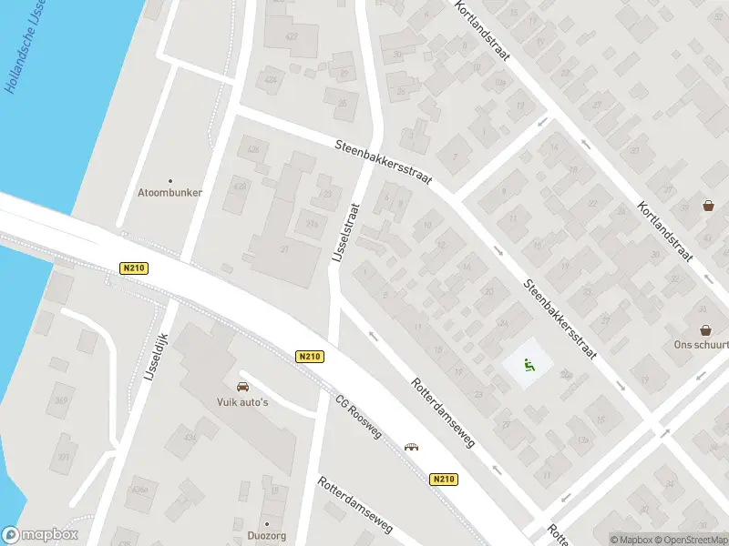 Ambulance met gepaste spoed naar de Rotterdamseweg in Krimpen aan den IJssel