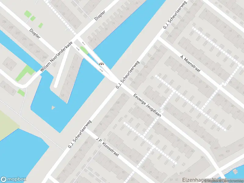 Ambulance met grote spoed naar de Diopter in Amsterdam