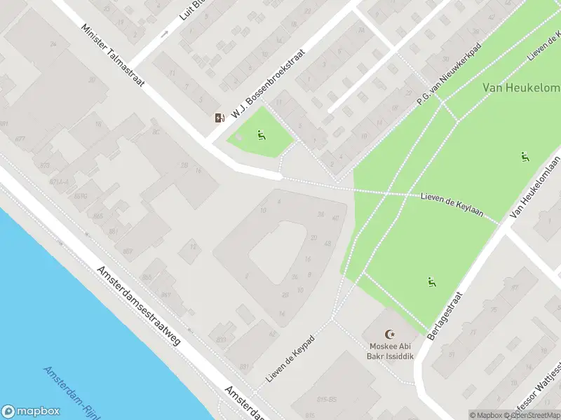 Brandweer met gepaste spoed naar de Lieven de Keylaan in Utrecht