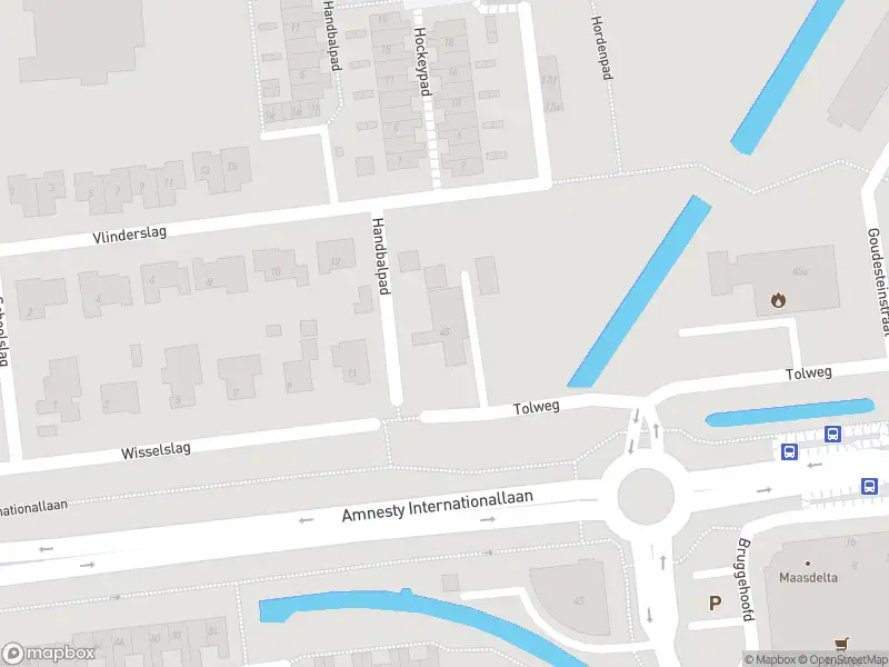 Brandweer naar de Tolweg in Hellevoetsluis