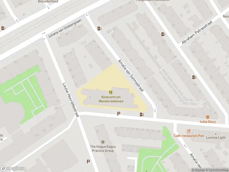 Ambulance met grote spoed naar de Amalia van Solmsstraat in 's-Gravenhage