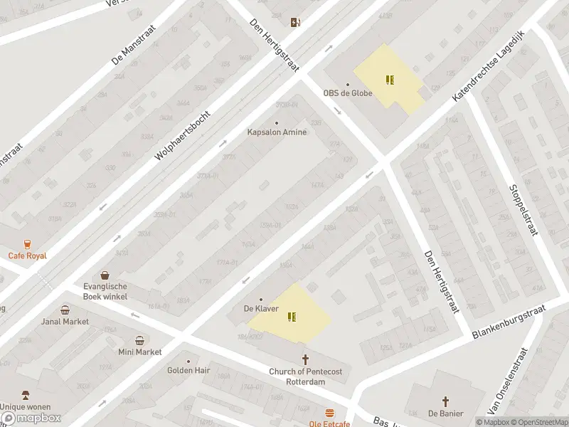 Ambulance met gepaste spoed naar de Katendrechtse Lagedijk in Rotterdam