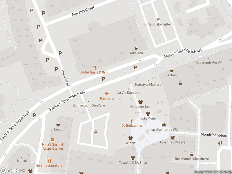 Brandweer met gepaste spoed naar de Marktstraat in Uden