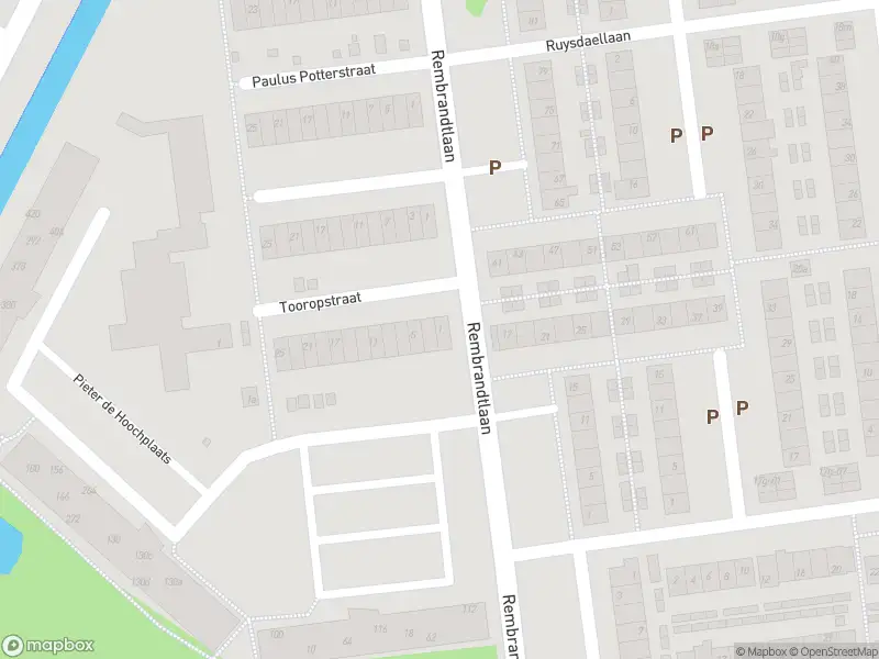 Overlastmelding Pieter de Hoochplaats in Alblasserdam