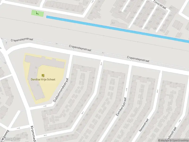 Ambulance met gepaste spoed naar de Giessenmondestraat in Dordrecht