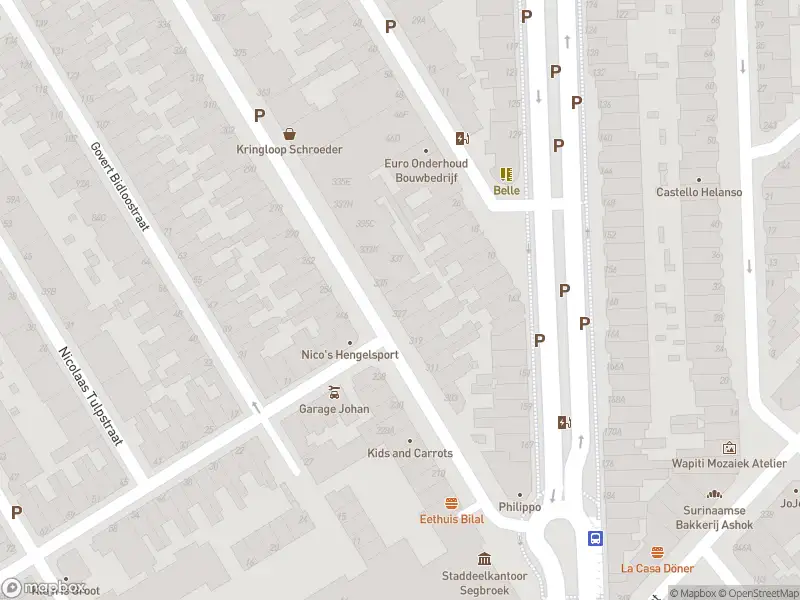 Ambulance met grote spoed naar de Kotterstraat in 's-Gravenhage