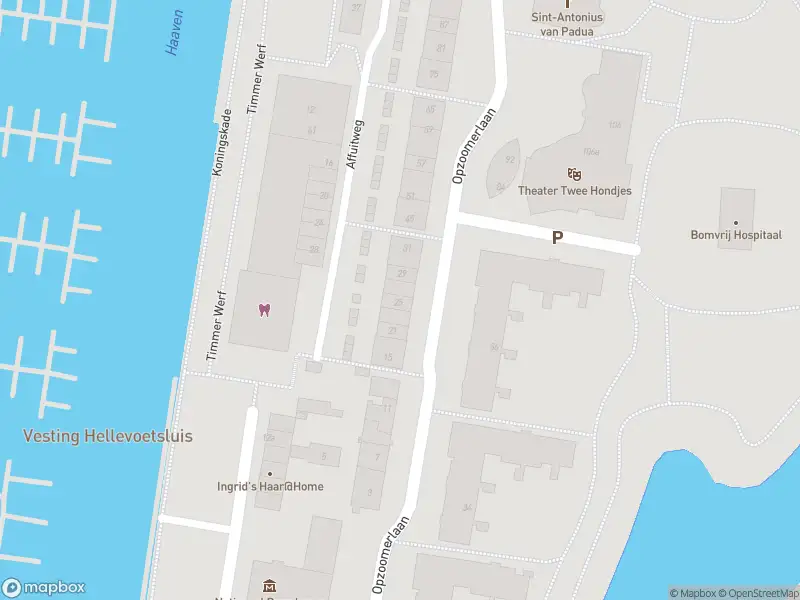 Ambulance met gepaste spoed naar de Opzoomerlaan in Hellevoetsluis