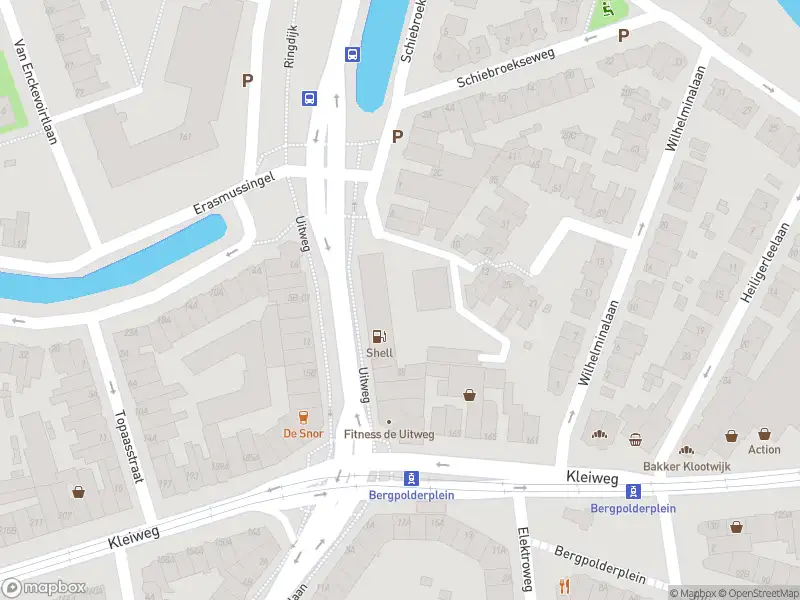 Ambulance met grote spoed naar de Uitweg in Rotterdam