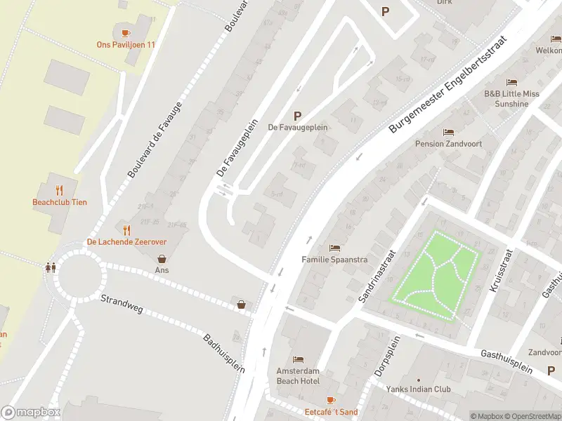 Ambulance met gepaste spoed naar de Passage in Zandvoort