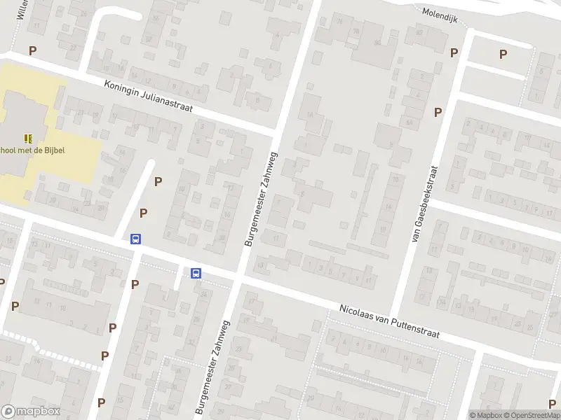 Ambulance met gepaste spoed naar de Burgemeester Zahnweg in Goudswaard