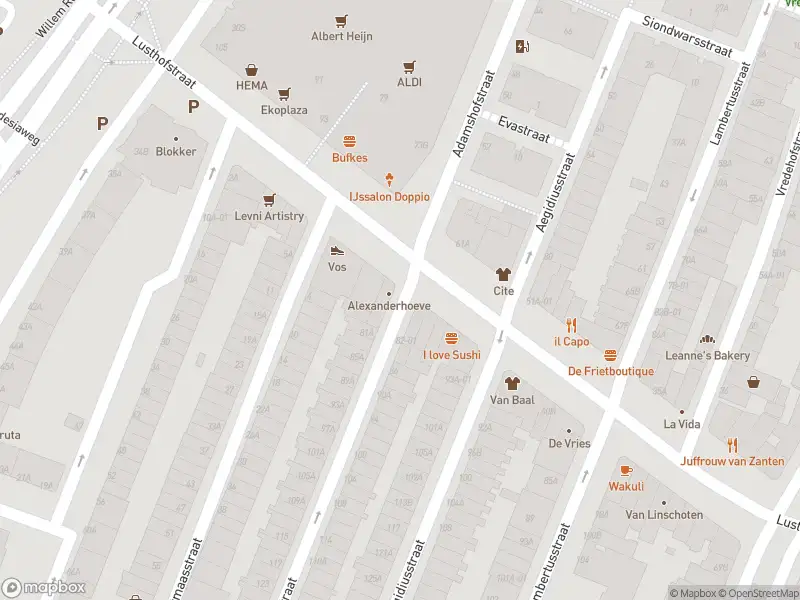 Ambulance met gepaste spoed naar de Lusthofstraat in Rotterdam