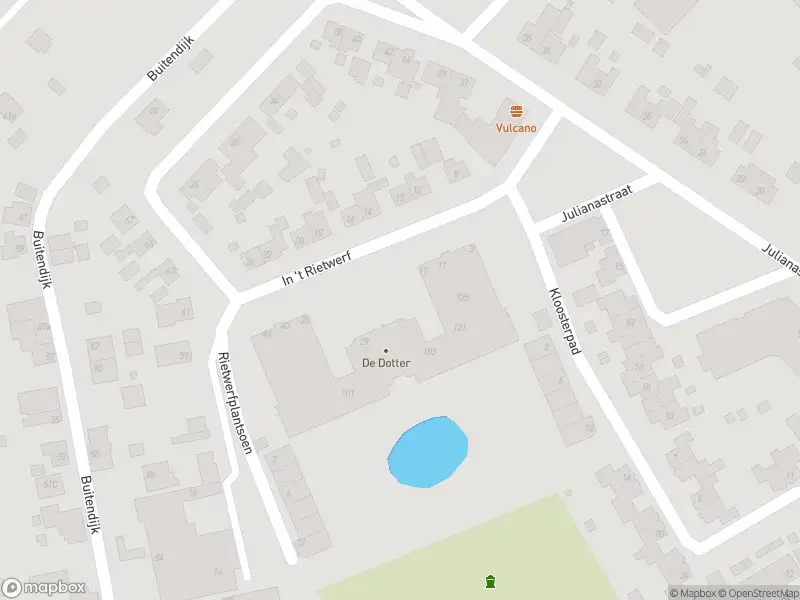 Brandweer met gepaste spoed naar de In 't Rietwerf in Hank