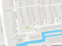 Ambulance met gepaste spoed naar de Laseurpad in Schiedam