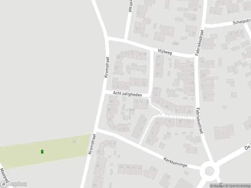 Brandweer met grote spoed naar de Acht zaligheden in Halsteren vanwege voertuigbrand