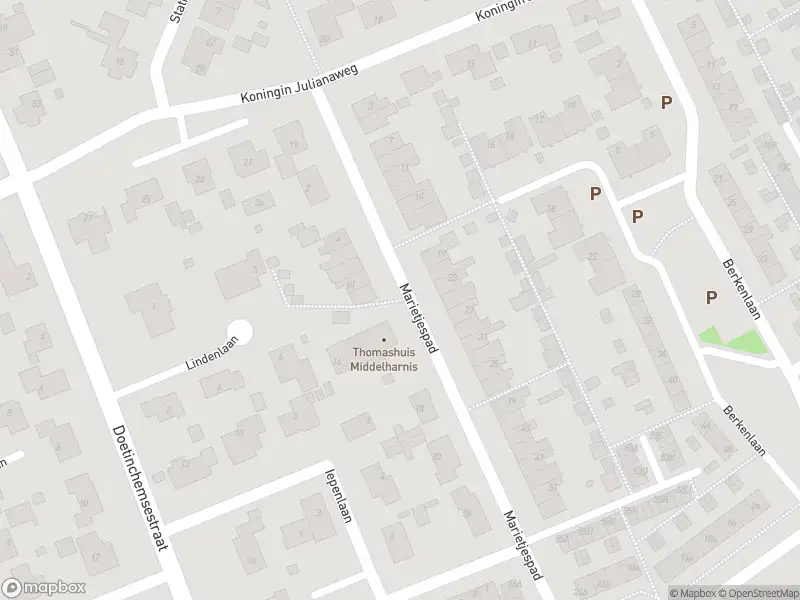 Brandweer met gepaste spoed naar de Marietjespad in Middelharnis vanwege een buitenbrand