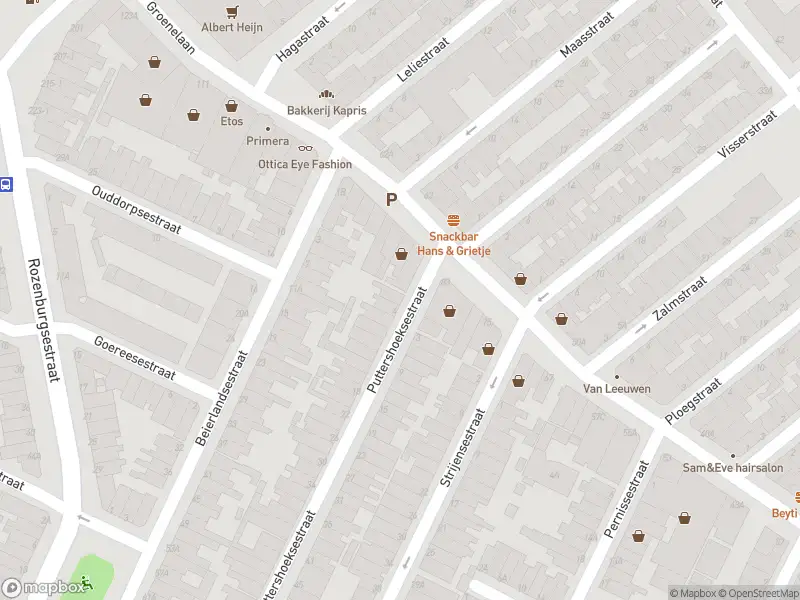 Besteld ambulance vervoer naar de Puttershoeksestraat in Schiedam