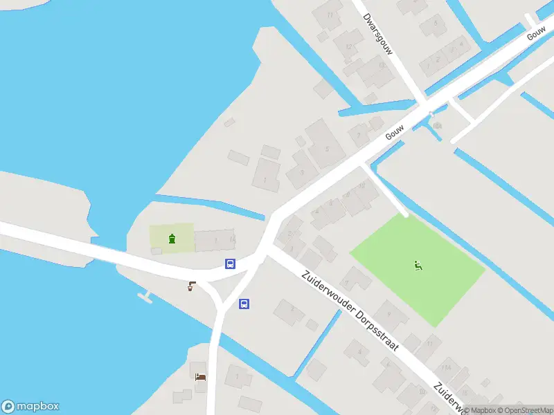 Brandweer met gepaste spoed naar de Gouw in Zuiderwoude vanwege waarnemen gaslucht