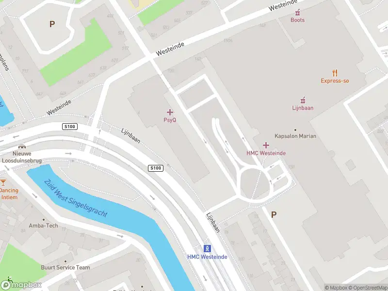 Besteld ambulance vervoer naar de Lijnbaan in 's-Gravenhage