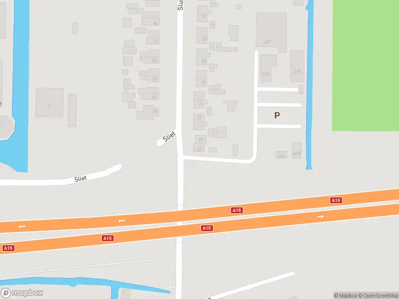 Ambulance met gepaste spoed naar de Sluisweg in Hardinxveld-Giessendam