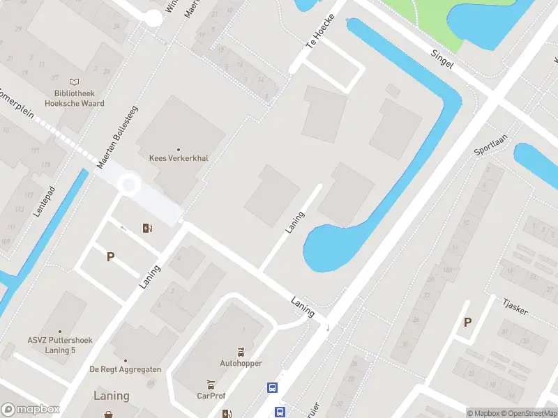 Ambulance met grote spoed naar de Laning in Puttershoek