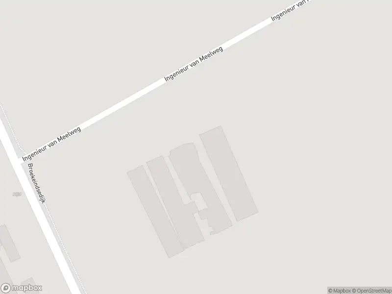 Politie naar de Ir. van Meelweg in Oost West en Middelbeers vanwege ongeval met letsel