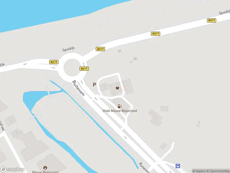 Ambulance met grote spoed naar de Buitenom in Nieuw-Beijerland