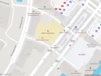 Ambulance met gepaste spoed naar de Gare du Nord in Amsterdam