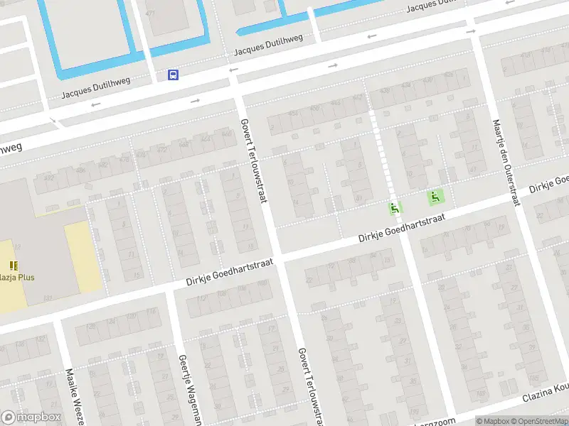 Ambulance met grote spoed naar de Govert Terlouwstraat in Rotterdam