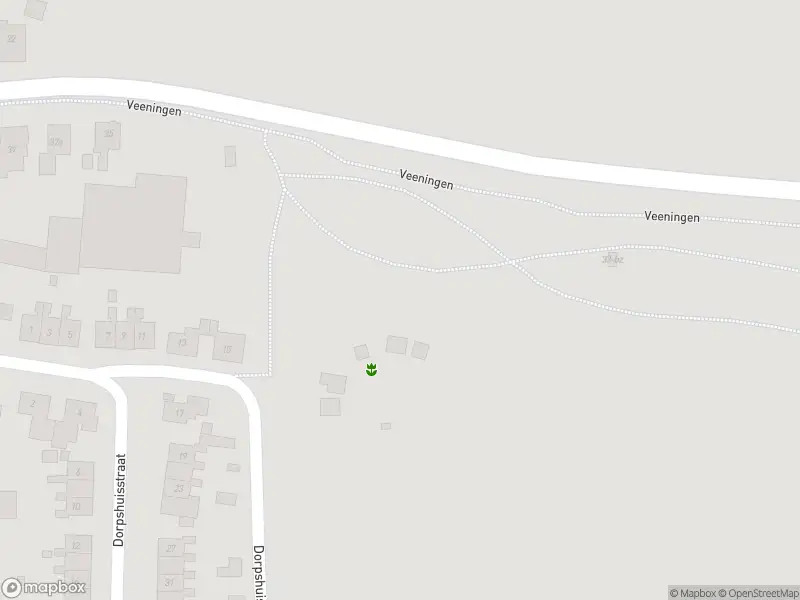 Brandweer met gepaste spoed naar de Dorpshuisstraat in Veeningen