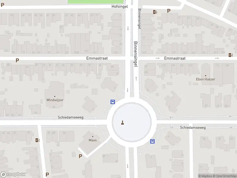 Ambulance met gepaste spoed naar de Binnensingel in Vlaardingen