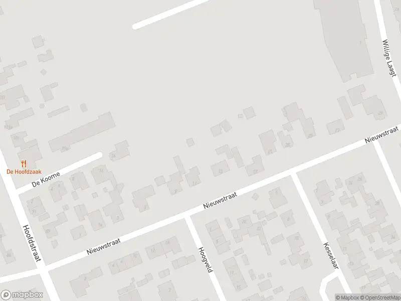 Brandweer met grote spoed naar de Sint Hubertusstraat in Liessel vanwege waarnemen gaslucht