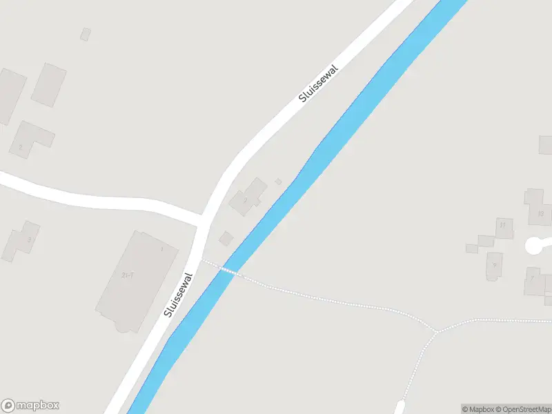 Politie naar de Sluissewal in Altforst vanwege aanrijding met letsel