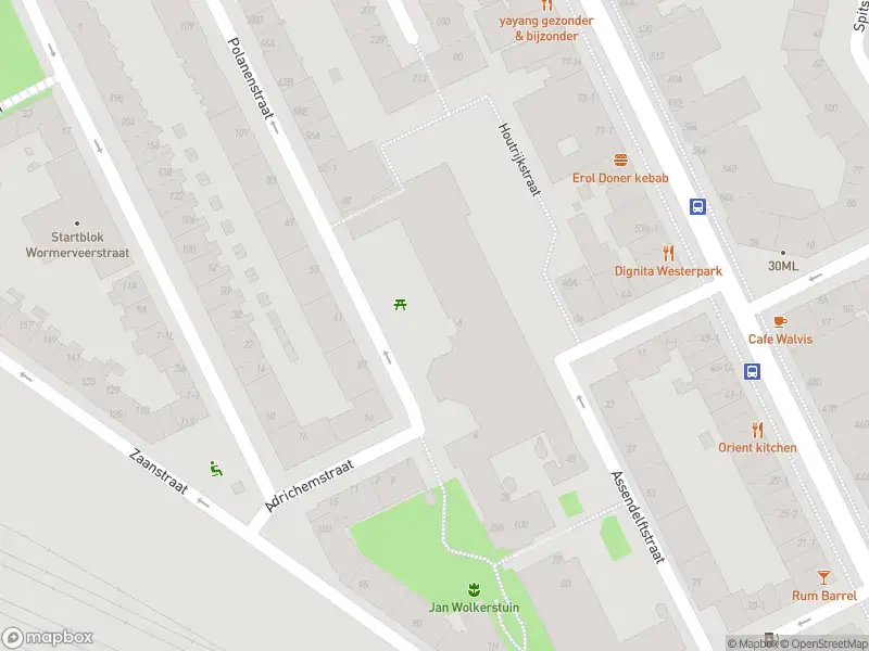 Ambulance met grote spoed naar de Assendelftstraat in Amsterdam