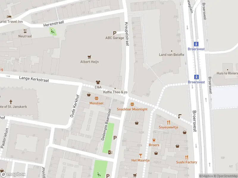 Ambulance met gepaste spoed naar de Lange Kerkstraat in Schiedam