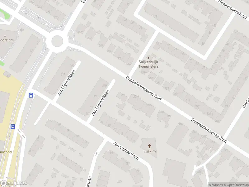 Ambulance met gepaste spoed naar de Dubbeldamseweg Zuid in Dordrecht