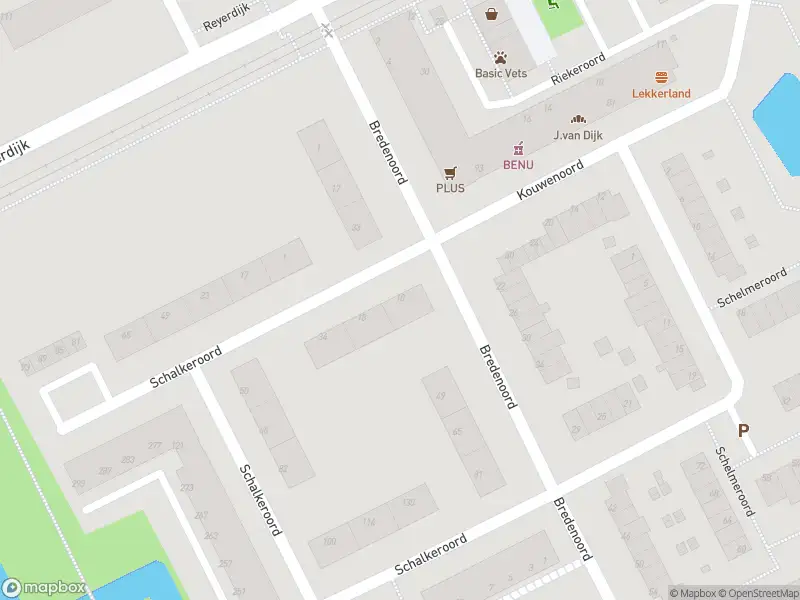 Ambulance met gepaste spoed naar de Schalkeroord in Rotterdam