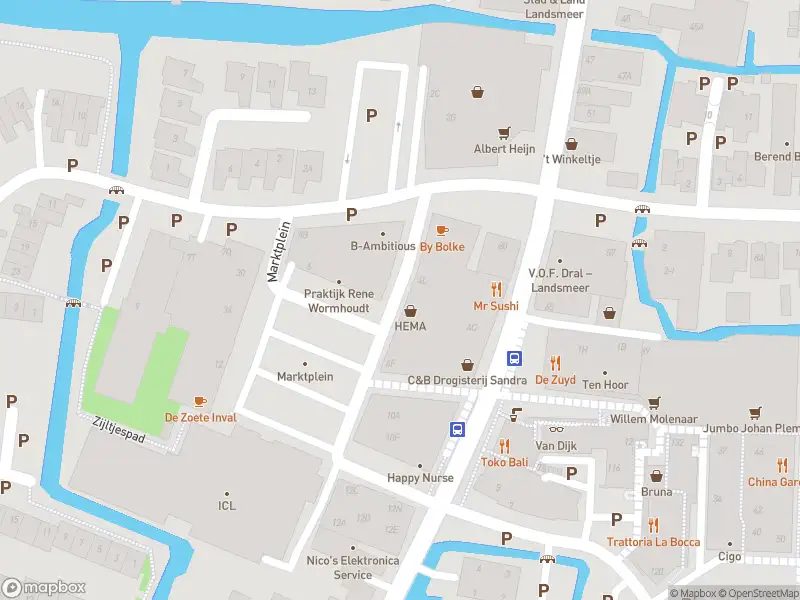 Ambulance met gepaste spoed naar de Marktplein in Landsmeer