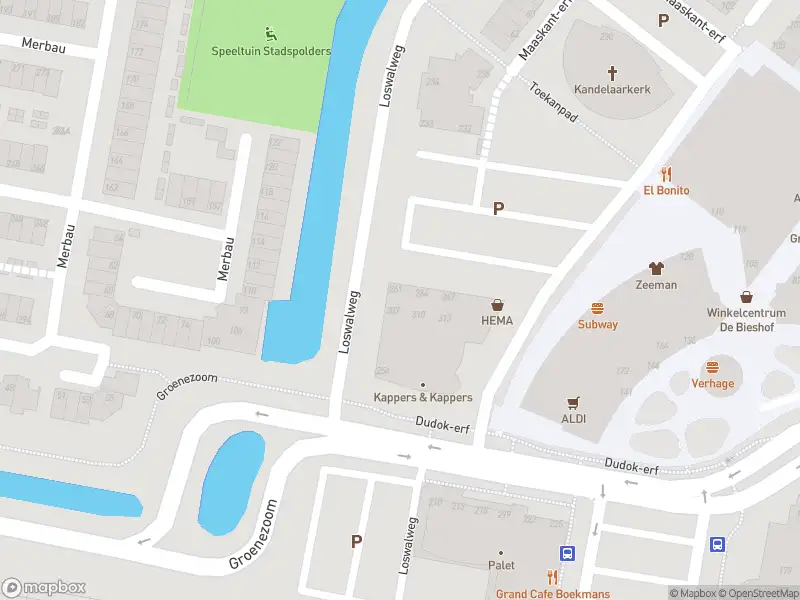 Ambulance met grote spoed naar de Van Eesterenplein in Dordrecht