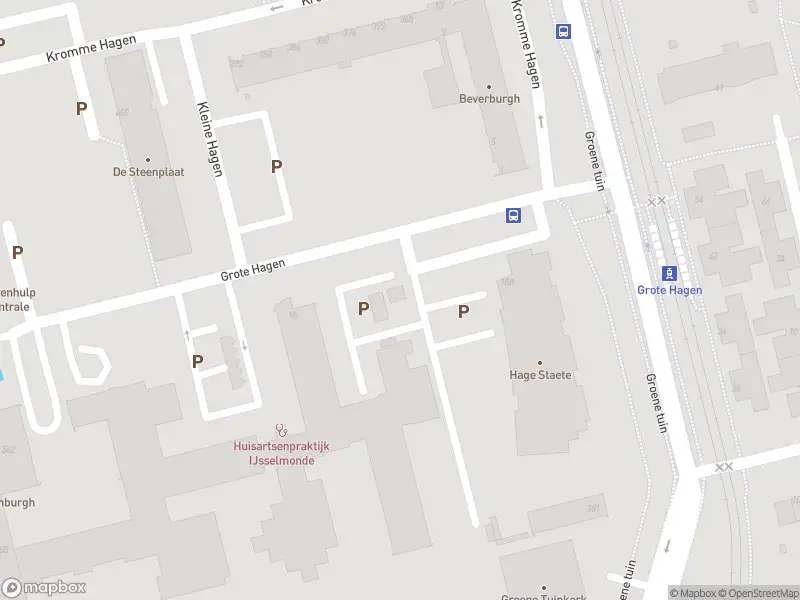 Ambulance met gepaste spoed naar de Grote Hagen in Rotterdam