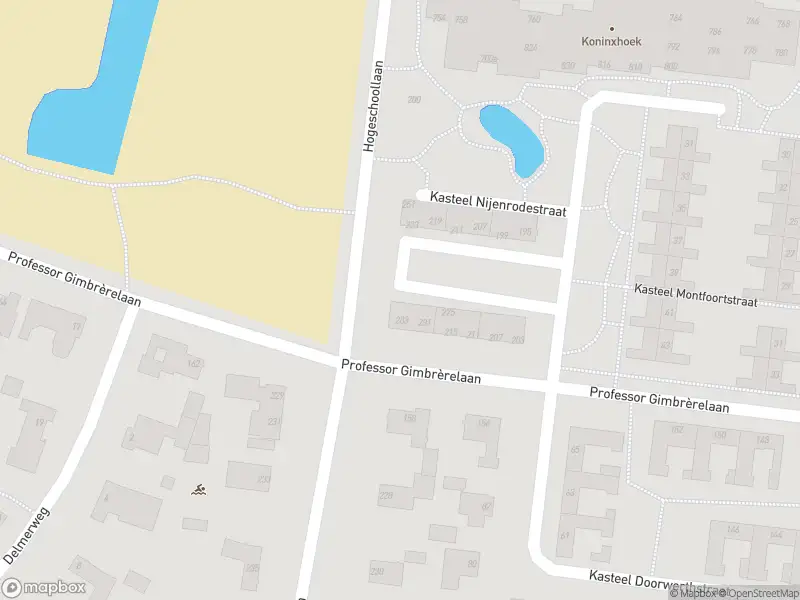 Overlastmelding Hogeschoollaan in Tilburg