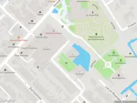 Ambulance met grote spoed naar de Kerkweg in Voorhout