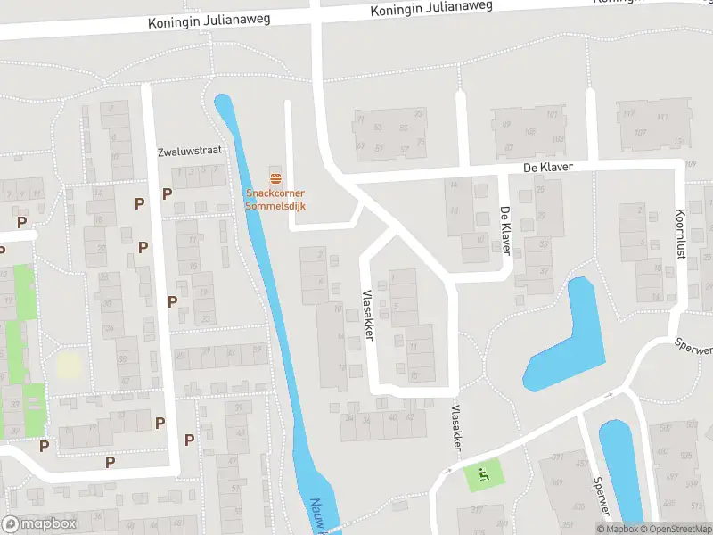 Brandweer met gepaste spoed naar de Vlasakker in Sommelsdijk vanwege een buitenbrand