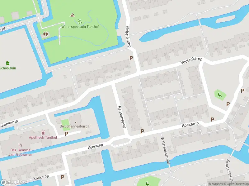 Ambulance met gepaste spoed naar de Eendenvijver in Delft