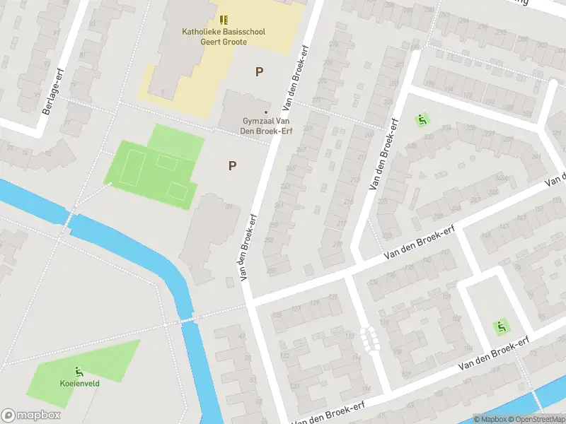 Ambulance met gepaste spoed naar de Van den Broek-erf in Dordrecht